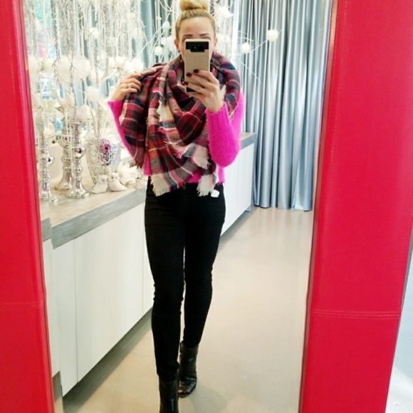 OVERSIZED BLANKET SCARF - Picture 5 of 7